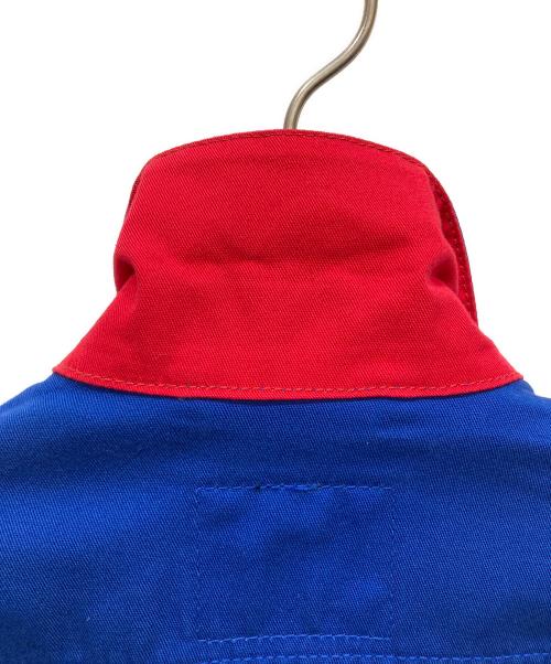 LEVI'S（リーバイス）LEVI'S (リーバイス) NFL (エヌエフエル) Twill Trucker Button-Up ブルー×レッド サイズ:SIZE Sの古着・服飾アイテム