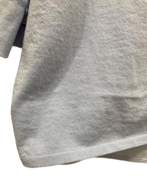 BALLSEY（ボールジィ）BALLSEY (ボールジィ) ジャージーコンビシャツカーディガン ブルー サイズ:SIZE S 未使用品の古着・服飾アイテム