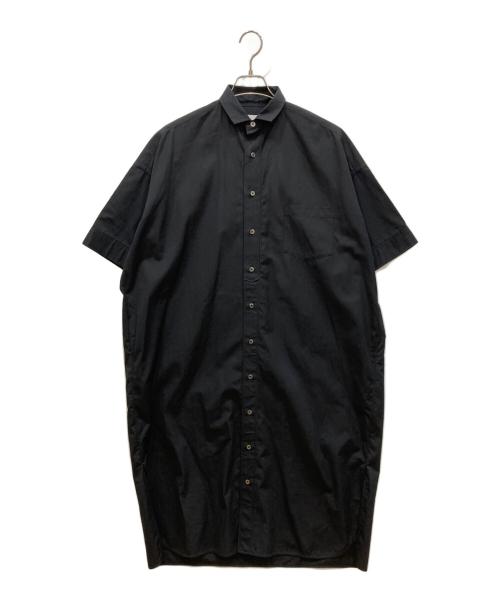 ticca（ティッカ）ticca (ティッカ) コットンスクエアショーロスリーブワンピース ブラック サイズ:FREEの古着・服飾アイテム