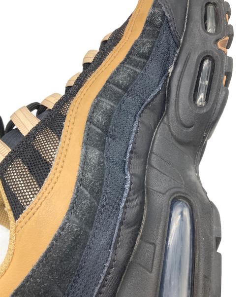 NIKE（ナイキ）NIKE (ナイキ) AIR MAX 95 ブラック×ベージュ サイズ:26.5の古着・服飾アイテム