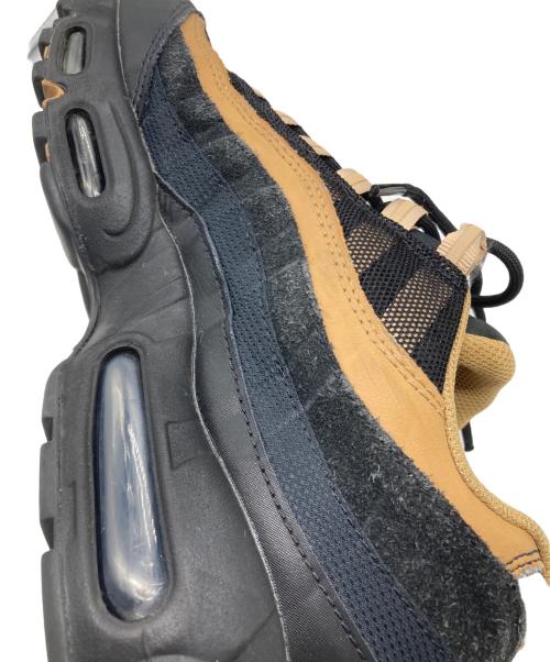 NIKE（ナイキ）NIKE (ナイキ) AIR MAX 95 ブラック×ベージュ サイズ:26.5の古着・服飾アイテム
