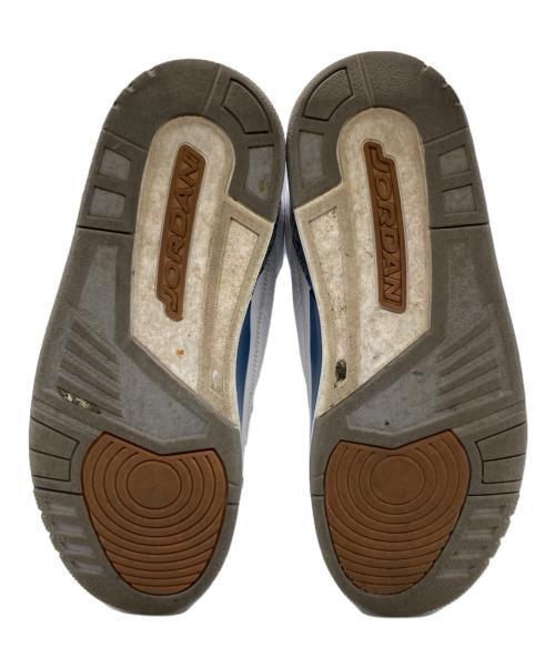 NIKE（ナイキ）NIKE (ナイキ) AIR JORDAN 3 RETRO ホワイト×ブルー サイズ:27の古着・服飾アイテム