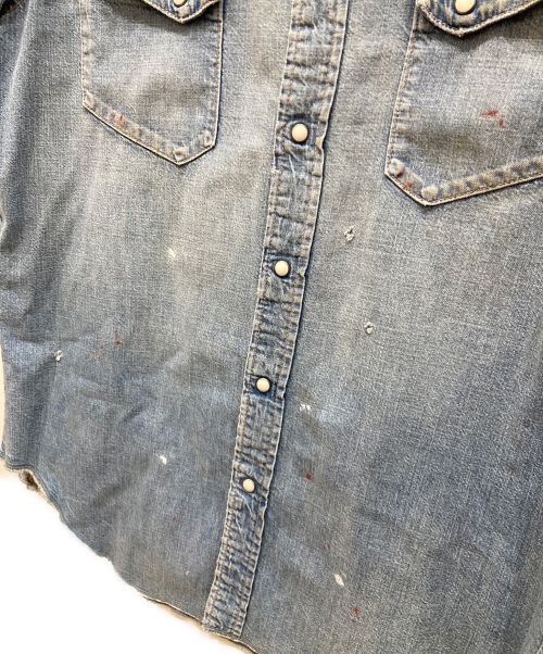 Ron Herman（ロンハーマン）Ron Herman (ロンハーマン) Denim Western Shirt サイズ:Ⅿの古着・服飾アイテム