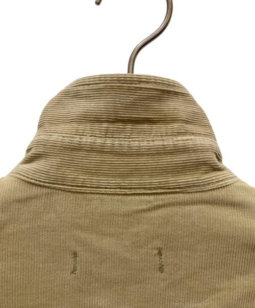 Wrangler（ラングラー）Wrangler (ラングラー) Ron Herman (ロンハーマン) コーデュロイウエスタンシャツ ベージュ サイズ:SIZE Lの古着・服飾アイテム