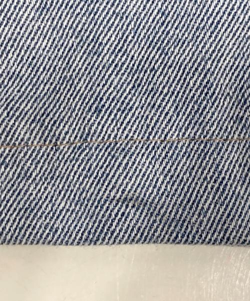 9090（9090）9090 (9090) King Logo Damage Denim インディゴ サイズ:SIZE XLの古着・服飾アイテム