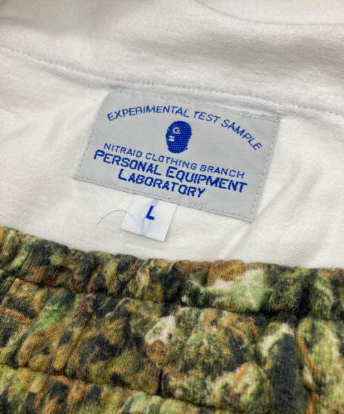 NITRAID（ナイトレイド）nitraid (ナイトレイド) ドープフォレストスウェットカーゴパンツ グリーン サイズ:Lの古着・服飾アイテム