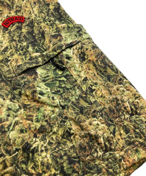 NITRAID（ナイトレイド）nitraid (ナイトレイド) ドープフォレストスウェットカーゴパンツ グリーン サイズ:Lの古着・服飾アイテム