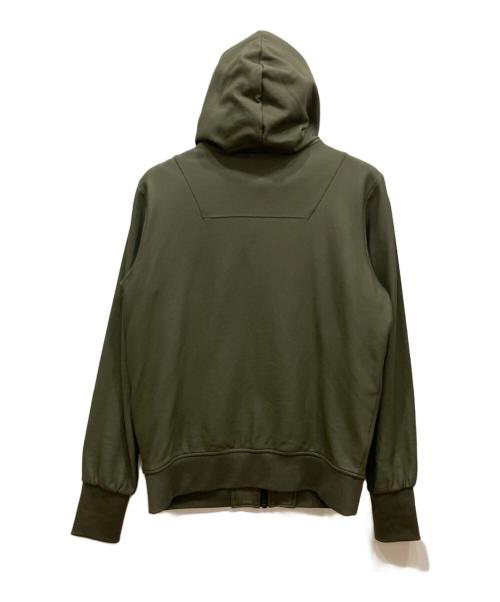 DIESEL（ディーゼル）DIESEL (ディーゼル) フェイクレザーパーカー オリーブ サイズ:Sの古着・服飾アイテム