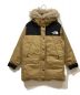THE NORTH FACE（ザ ノース フェイス）の古着「マウンテンダウンコート」｜ベージュ