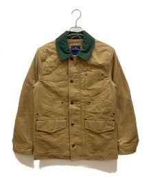 BROOKS BROTHERS（ブルックスブラザーズ）の古着「コットンキャンバスキルティングバーンコート」｜ブラウン