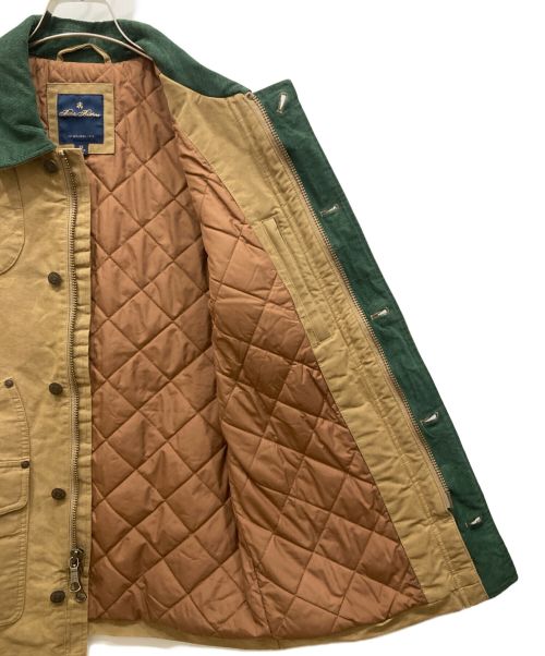 BROOKS BROTHERS（ブルックスブラザーズ）BROOKS BROTHERS (ブルックスブラザーズ) コットンキャンバスキルティングバーンコート ブラウン サイズ:SIZE XSの古着・服飾アイテム