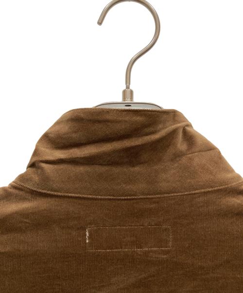 ROSSO（ロッソ）ROSSO (ロッソ) ストレッチコーデュロイブルゾン ブラウン サイズ:SIZE XLの古着・服飾アイテム