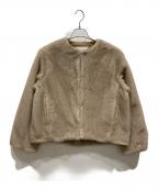 SLOBE IENAスローブ イエナ）の古着「Mink Fake fur Coat」｜ベージュ