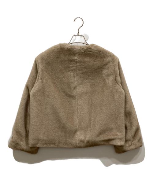 SLOBE IENA（スローブ イエナ）SLOBE IENA (スローブ イエナ) Mink Fake fur Coat ベージュ サイズ:-の古着・服飾アイテム