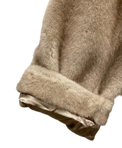 SLOBE IENA（スローブ イエナ）SLOBE IENA (スローブ イエナ) Mink Fake fur Coat ベージュ サイズ:-の古着・服飾アイテム