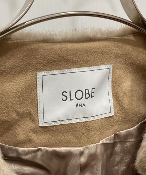 SLOBE IENA（スローブ イエナ）SLOBE IENA (スローブ イエナ) Mink Fake fur Coat ベージュ サイズ:-の古着・服飾アイテム