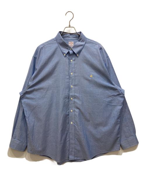 BROOKS BROTHERS 346（ブルックスブラザーズ 346）BROOKS BROTHERS 346 (ブルックスブラザーズ 346) ボタンダウンシャツ ブルー サイズ:XXLの古着・服飾アイテム