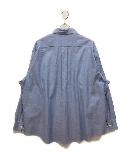 BROOKS BROTHERS 346（ブルックスブラザーズ 346）BROOKS BROTHERS 346 (ブルックスブラザーズ 346) ボタンダウンシャツ ブルー サイズ:XXLの古着・服飾アイテム