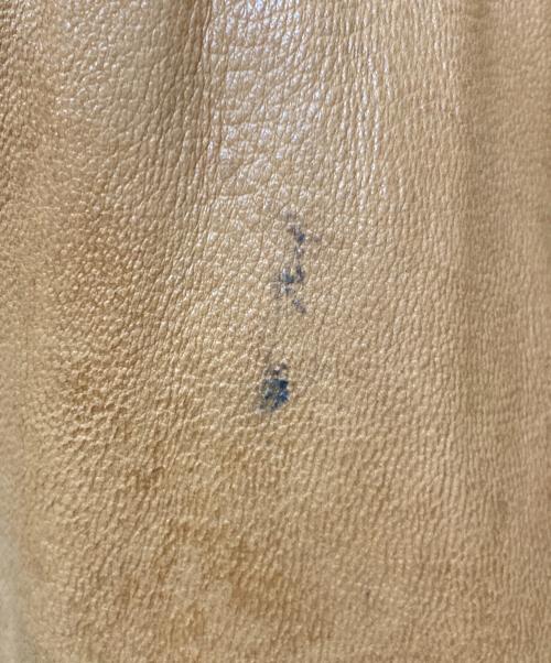 GANT（ガント）GANT (ガント) 90s ウールレザーアワードジャケット グレー×ブラウン サイズ:SIZE Lの古着・服飾アイテム