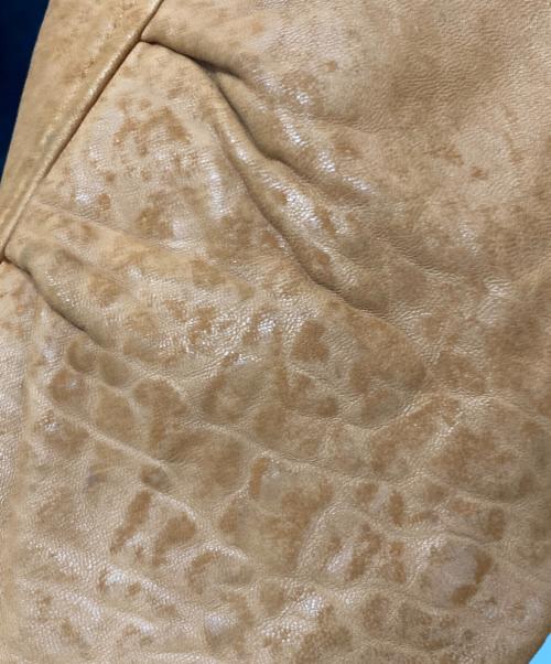 GANT（ガント）GANT (ガント) 90s ウールレザーアワードジャケット グレー×ブラウン サイズ:SIZE Lの古着・服飾アイテム