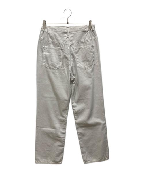 upper hights（アッパーハイツ）upper hights (アッパーハイツ) Spick & Span (スピックアンドスパン) 別注 THE LAZY STRAIGHT ホワイト サイズ:25 未使用品の古着・服飾アイテム