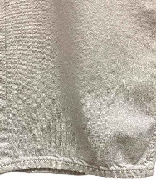 upper hights（アッパーハイツ）upper hights (アッパーハイツ) Spick & Span (スピックアンドスパン) 別注 THE LAZY STRAIGHT ホワイト サイズ:25 未使用品の古着・服飾アイテム