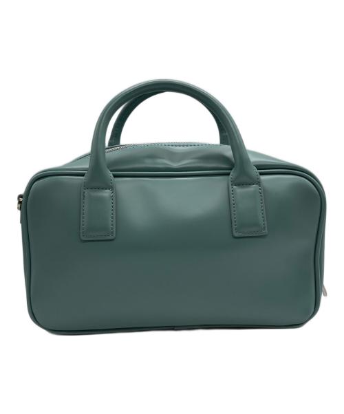 Adam et Rope（アダム エ ロペ）Adam et Rope (アダム エ ロペ) スクエアボストンバッグ ブルーの古着・服飾アイテム