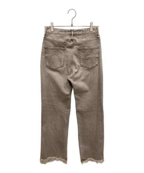 upper hights（アッパーハイツ）upper hights (アッパーハイツ) TAYLOR カットオフデニムパンツ グレー サイズ:24の古着・服飾アイテム