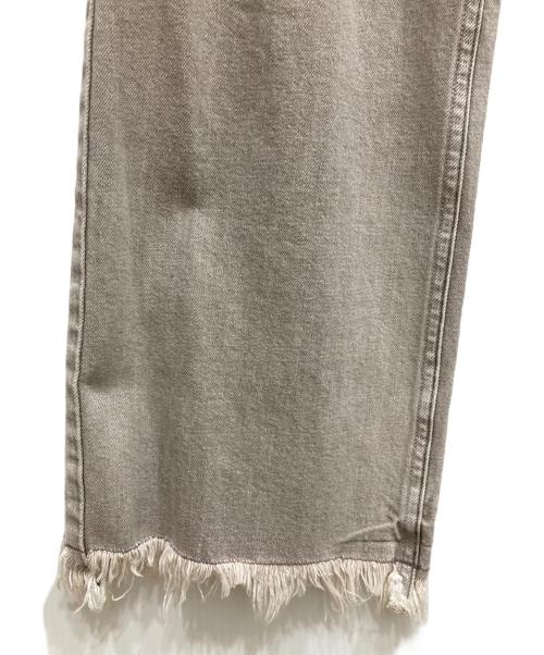 upper hights（アッパーハイツ）upper hights (アッパーハイツ) TAYLOR カットオフデニムパンツ グレー サイズ:24の古着・服飾アイテム