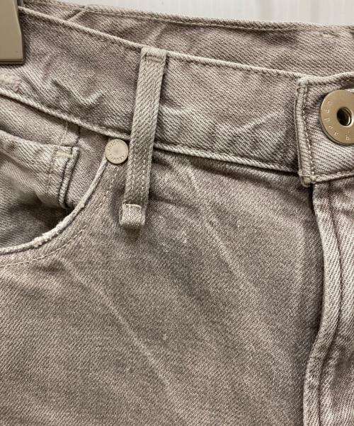 upper hights（アッパーハイツ）upper hights (アッパーハイツ) TAYLOR カットオフデニムパンツ グレー サイズ:24の古着・服飾アイテム