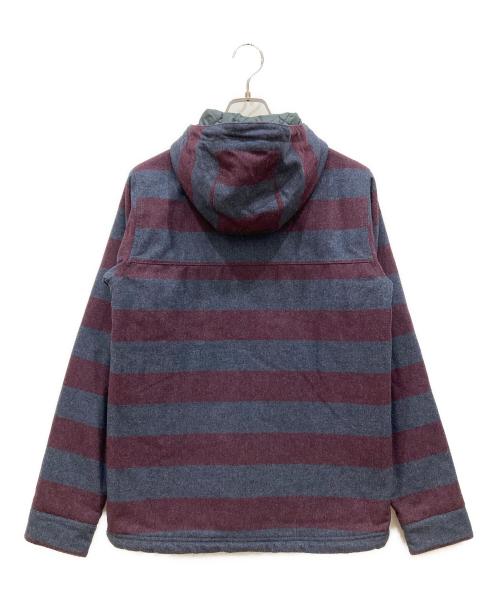 Patagonia（パタゴニア）Patagonia (パタゴニア) リクレイルドウールスナップT ネイビー×ボルドー サイズ:SIZE XSの古着・服飾アイテム