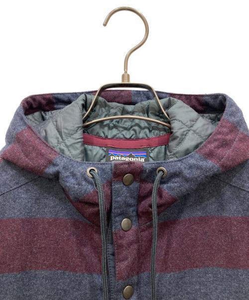 Patagonia（パタゴニア）Patagonia (パタゴニア) リクレイルドウールスナップT ネイビー×ボルドー サイズ:SIZE XSの古着・服飾アイテム
