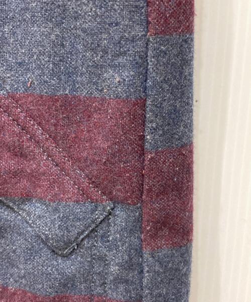 Patagonia（パタゴニア）Patagonia (パタゴニア) リクレイルドウールスナップT ネイビー×ボルドー サイズ:SIZE XSの古着・服飾アイテム