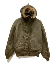 SKULL FLIGHT（スカルフライト）の古着「N-2Aジャケット」｜カーキ