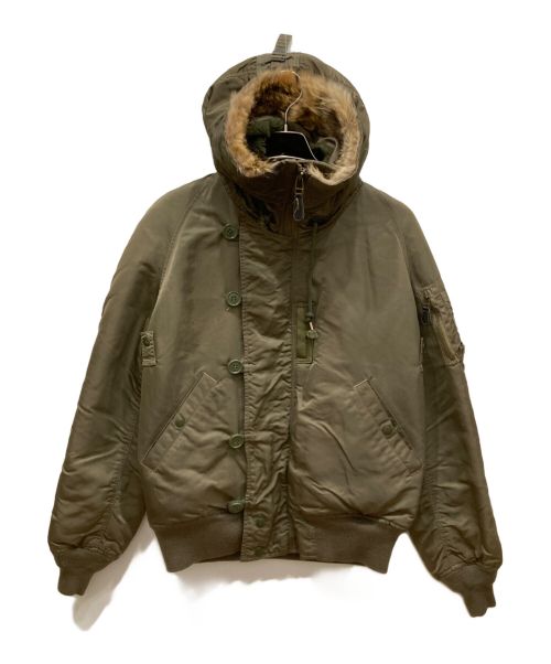 SKULL FLIGHT（スカルフライト）SKULL FLIGHT (スカルフライト) N-2Aジャケット カーキ サイズ:Sの古着・服飾アイテム