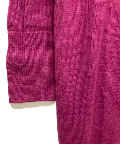 DIESEL（ディーゼル）DIESEL (ディーゼル) ファスナーニットワンピース パープル サイズ:Sの古着・服飾アイテム