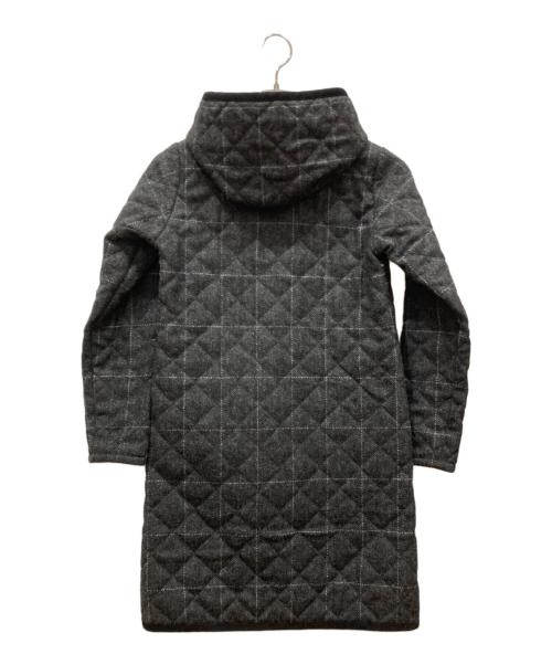 LAVENHAM（ラベンハム）LAVENHAM (ラベンハム) キルティングフーデットコート グレー サイズ:36の古着・服飾アイテム