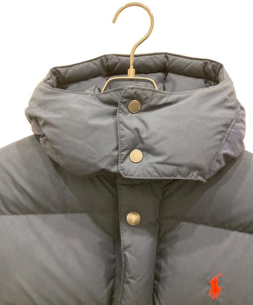 POLO RALPH LAUREN（ポロ・ラルフローレン）POLO RALPH LAUREN (ポロ・ラルフローレン) 2WAYフーデットダウンジャケット ネイビー サイズ:SIZE XSの古着・服飾アイテム