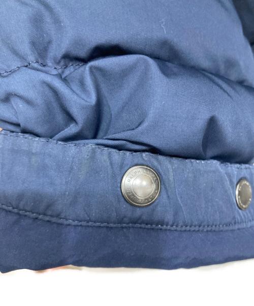 POLO RALPH LAUREN（ポロ・ラルフローレン）POLO RALPH LAUREN (ポロ・ラルフローレン) 2WAYフーデットダウンジャケット ネイビー サイズ:SIZE XSの古着・服飾アイテム