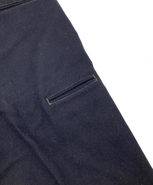 PHIGVEL MAKERS（フィグベルマーカーズ）PHIGVEL MAKERS (フィグベルマーカーズ) ウールスラックス ネイビー サイズ: 86cm (W34)の古着・服飾アイテム