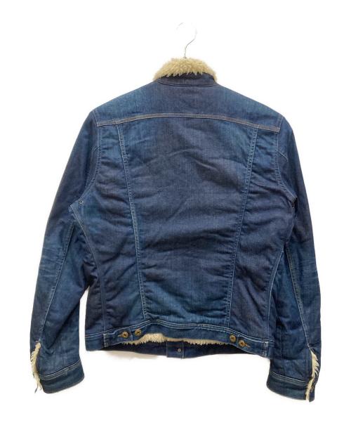 DIESEL（ディーゼル）DIESEL (ディーゼル) 00’ｓボアデニムジャケット インディゴ サイズ:SIZE 2の古着・服飾アイテム