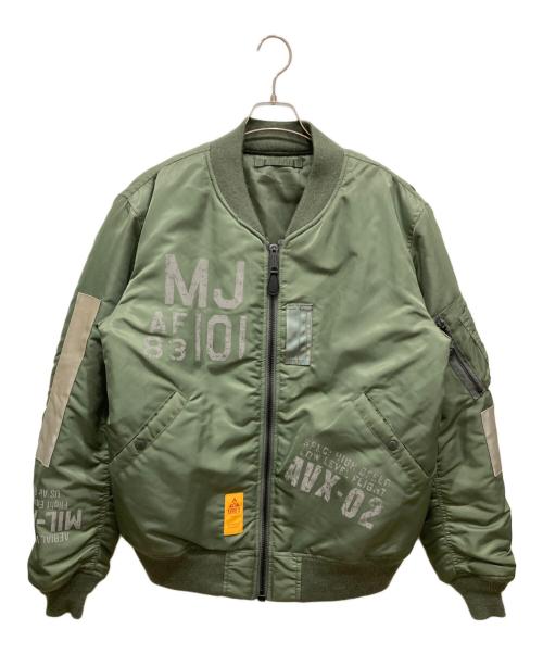AVIREX（アヴィレックス）AVIREX (アヴィレックス) リバーシブルフライトジャケット カーキ サイズ:2XLの古着・服飾アイテム