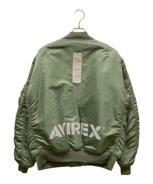 AVIREX（アヴィレックス）AVIREX (アヴィレックス) リバーシブルフライトジャケット カーキ サイズ:2XLの古着・服飾アイテム
