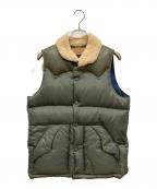 Hysteric Glamourヒステリックグラマー）の古着「ダウンベスト」｜カーキ