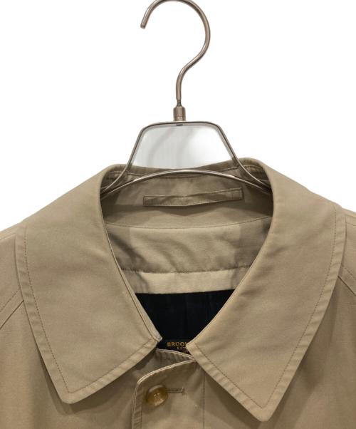 BROOKS BROTHERS（ブルックスブラザーズ）BROOKS BROTHERS (ブルックスブラザーズ) ライナー付ステンカラーコート ベージュ サイズ:freeの古着・服飾アイテム