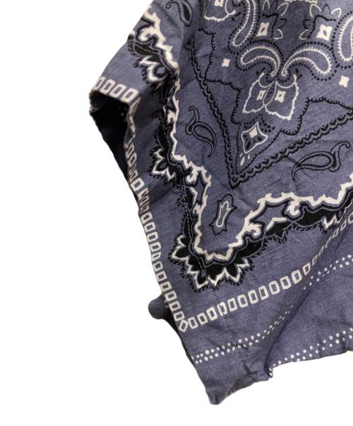 FILL THE BILL（フィルザビル）FILL THE BILL (フィルザビル) 23SS BANDANA SS SHT ネイビー サイズ:Lの古着・服飾アイテム