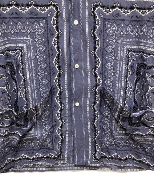 FILL THE BILL（フィルザビル）FILL THE BILL (フィルザビル) 23SS BANDANA SS SHT ネイビー サイズ:Lの古着・服飾アイテム