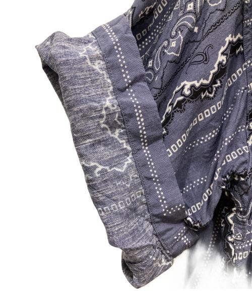FILL THE BILL（フィルザビル）FILL THE BILL (フィルザビル) 23SS BANDANA SS SHT ネイビー サイズ:Lの古着・服飾アイテム