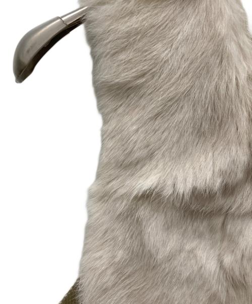 BRAHMIN（ブラーミン）BRAHMIN (ブラーミン) ラビットファーニットベスト ベージュ サイズ:	SIZE Mの古着・服飾アイテム