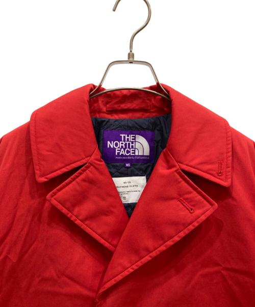 THE NORTHFACE PURPLELABEL（ザ・ノースフェイス パープルレーベル）THE NORTHFACE PURPLELABEL (ザ・ノースフェイス パープルレーベル) 65/35 Insulation Soutien Collar Coat レッド サイズ:Sの古着・服飾アイテム